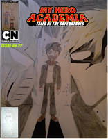 Deku and bakugo vs dabi TOONAMI comics version