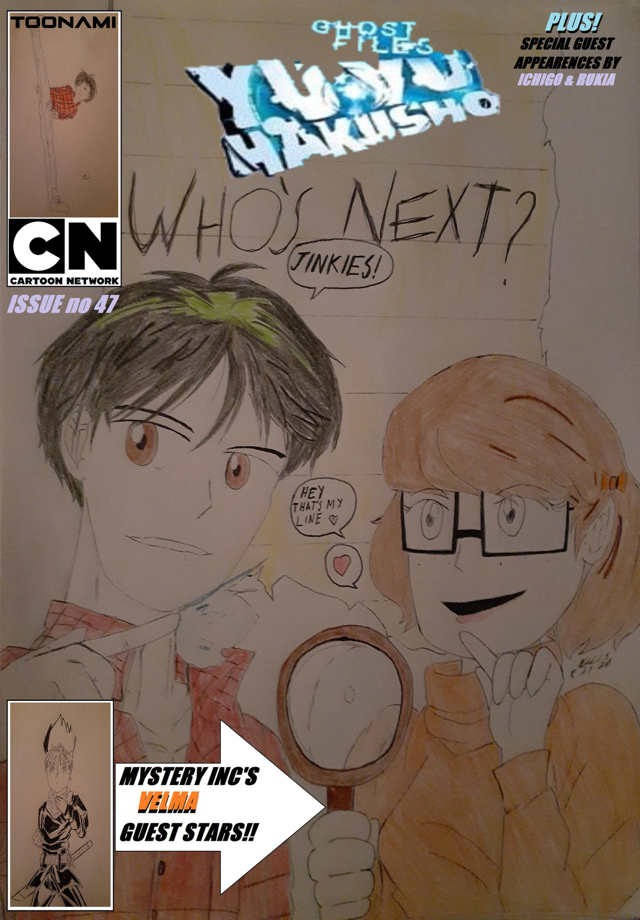 Yusuke and velma TOONAMI comics version