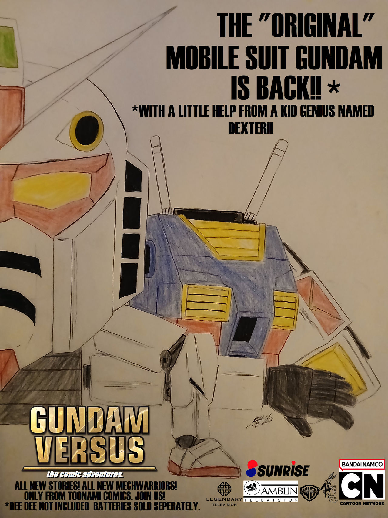 Gundam comics Tralier