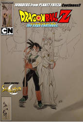 PF11 serenity and Bardock TOONAMI comics version