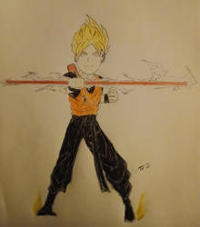 Super saiyan goku ARC IMPULSE