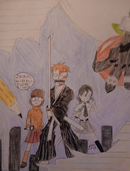 Ichigo and rukia meets velma
