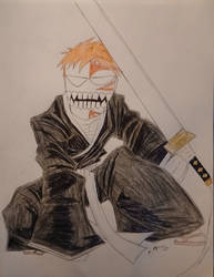 Ichigo kurosaki action pinup 1