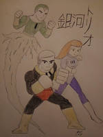 Toonami legendary superheroes the galaxy trio