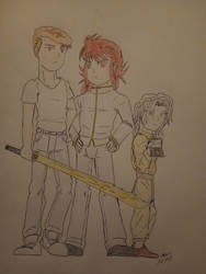 Yuyu hakusho meet the spirit detective policeforce
