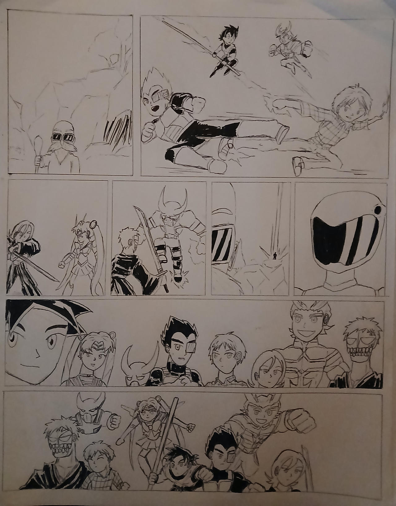 Toonami superheroes the training