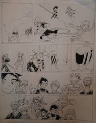 Toonami superheroes the training