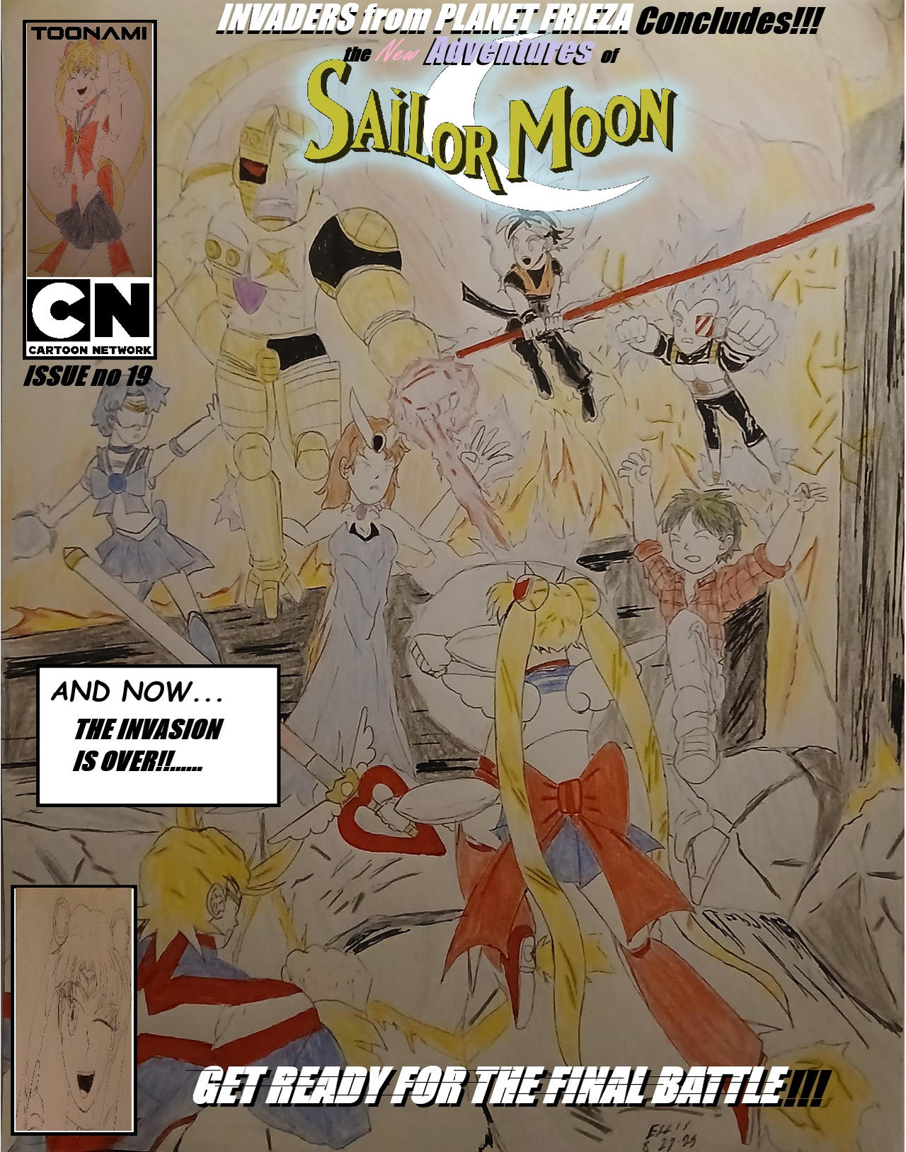 PF 20 the final battle TOONAMI COMICS version