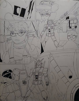 Gundam adventures dexter suits up for action