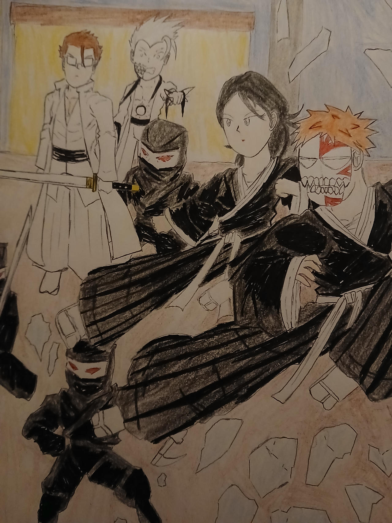 Bleach adventures night of the ninja school