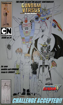 Gundam new battles TOONAMI COMICS version