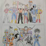 Toonami superheroes line up 1
