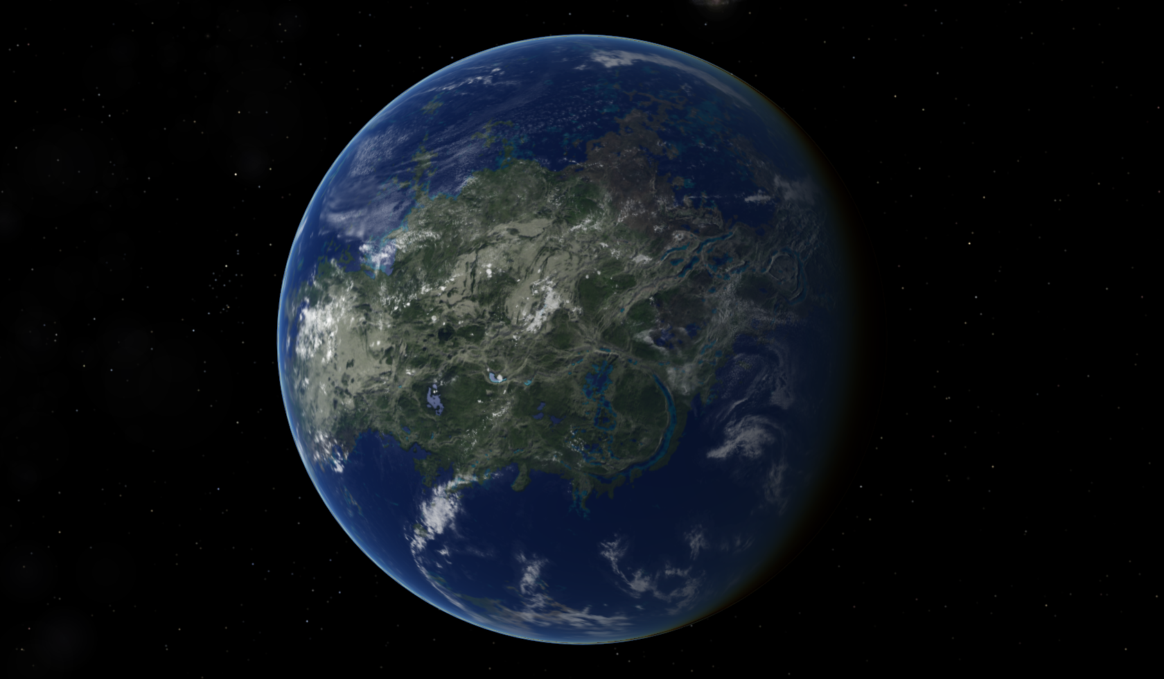 Terraformed Venus