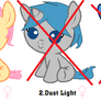 Baby Pony Adoptables 1-5 points