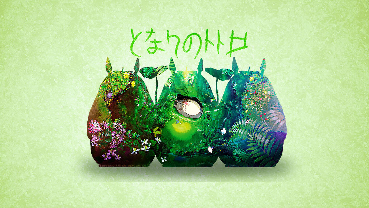 My Neighbour Totoro - Wallpaper by Supernatantem on DeviantArt