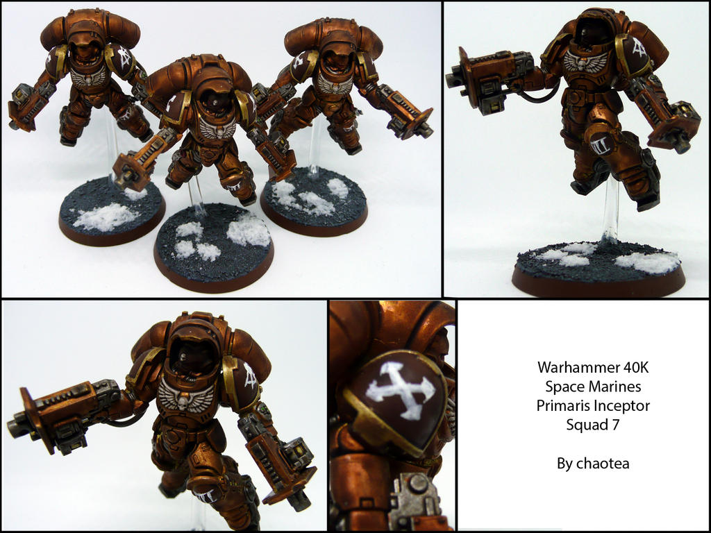 Primaris Inceptor Primaris Inceptor Squad 7 by chaotea on DeviantArt