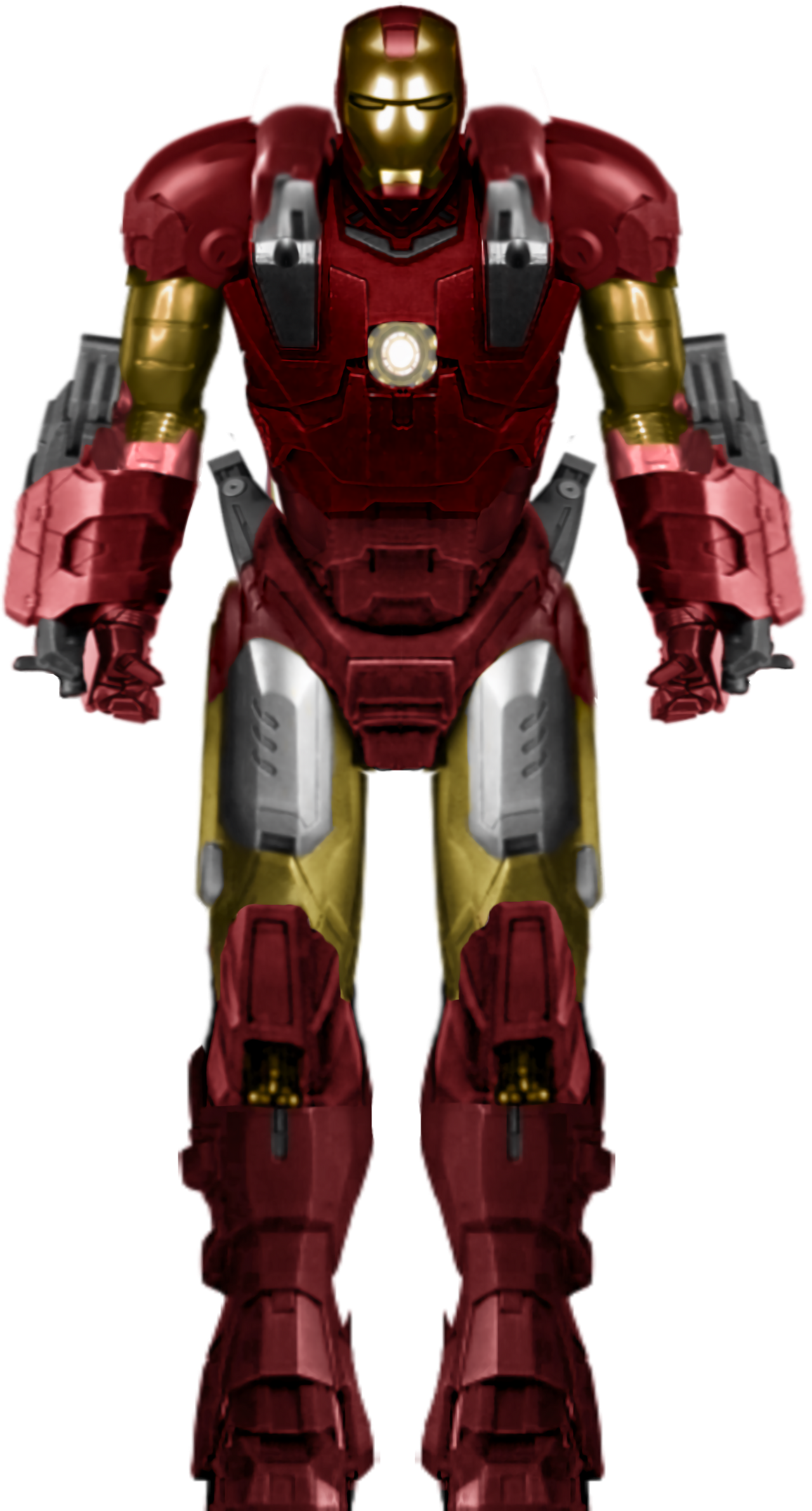 Iron-Man (2008) Concept Suit: Power Assault by Flame-Wave on 