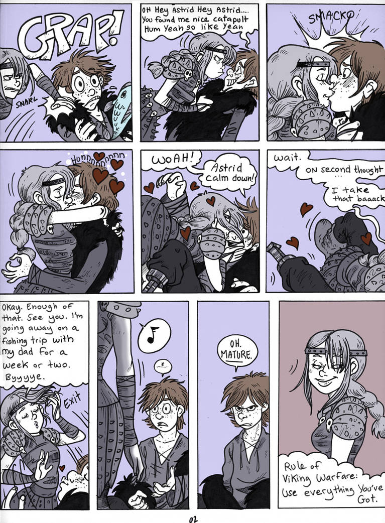 Hiccup Loves Astrid Part 2 By Secondlina On Deviantart