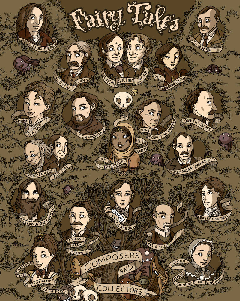 Fairy tale - Composers and creators by secondlina