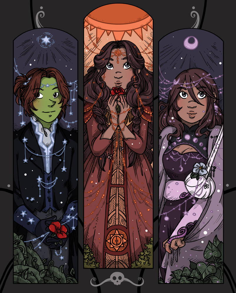 Sun Namesake Namesake - Sun, moon and stars by secondlina on DeviantArt