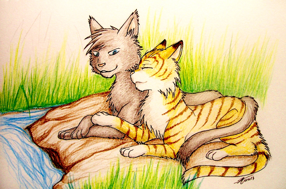 Crowfeather and Leafpool