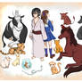 Fruits basket: Chinese zodiac signs