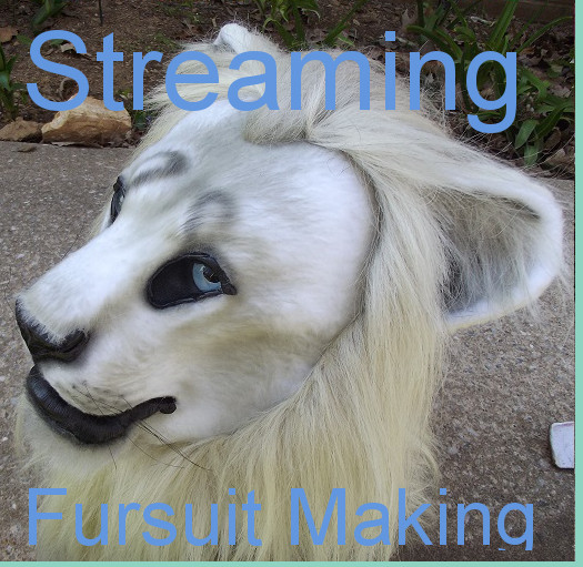 Livestreaming fursuit heads: 7:11am EST 4/30/14