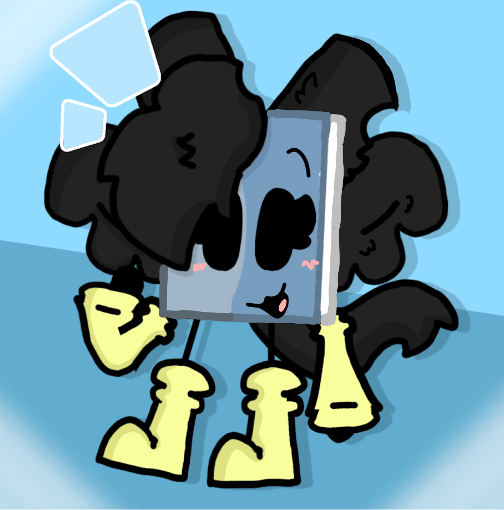 Blue Notebook Bfdi Bfdi Book Blue cat wings Black Fatima Nasser by ududhfhff on DeviantArt