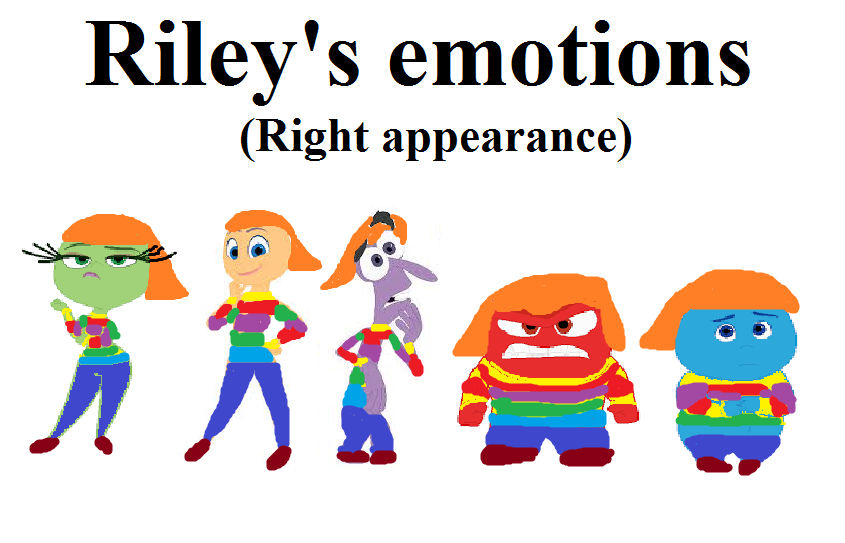 Stressed Riley Right appearance of Riley's emotions by UnknownRussainRat on DeviantArt