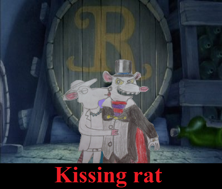 Rattober 2022: Day 16 - Kissing rat by UnknownRussainRat on DeviantArt