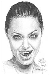 Angelina Jolie - graphite 1