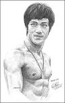 Bruce Lee by Art15