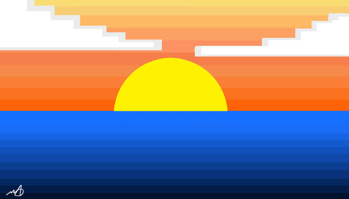 Block Sunset by AaronMason11299 on DeviantArt