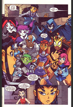 Teen Titans vs Blackfire from Teen Titans go #31