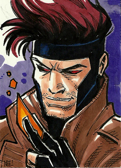 Gambit sketch card