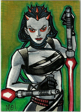 Maris Brood ACEO sketch card