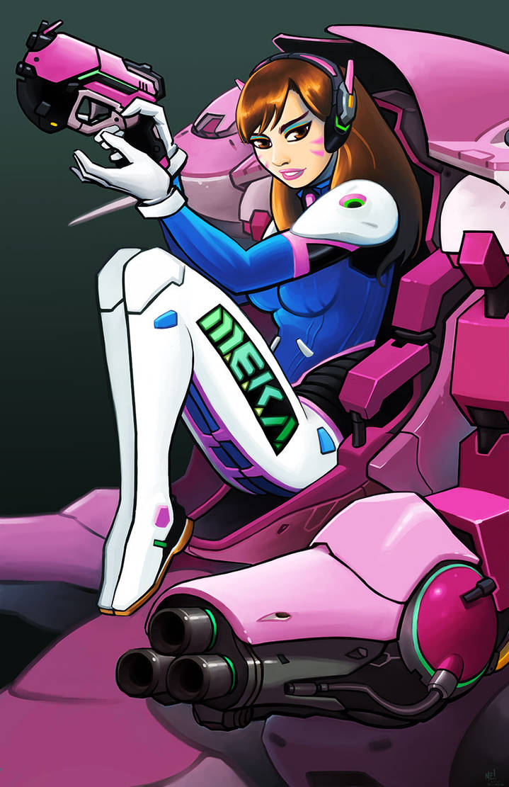 D.va in the Shell