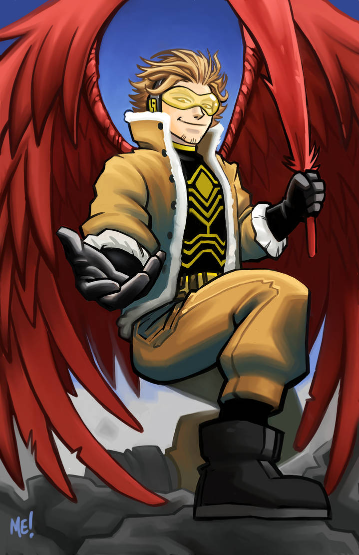 Wing Hero: Hawks by MasonEasleyStudios on DeviantArt