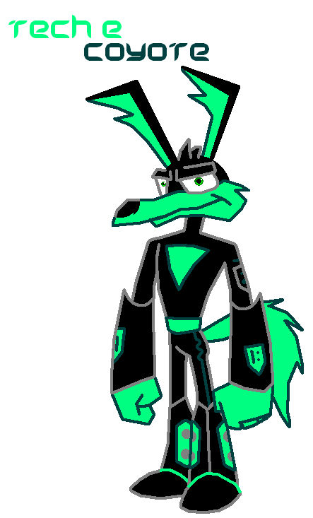Tech E. Coyote by Teo-Bunny on DeviantArt