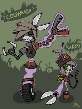 Pokeself Rickety and Cogwraith