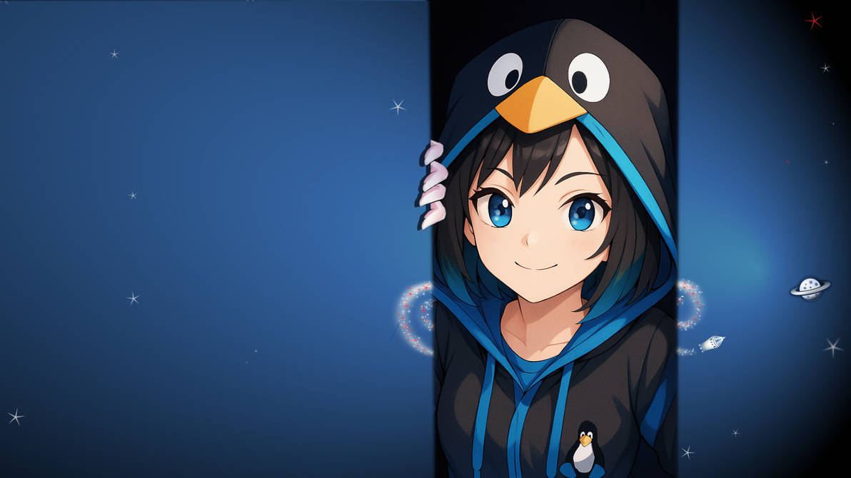 Linux chan waifu Linuxera by alex95achi on DeviantArt