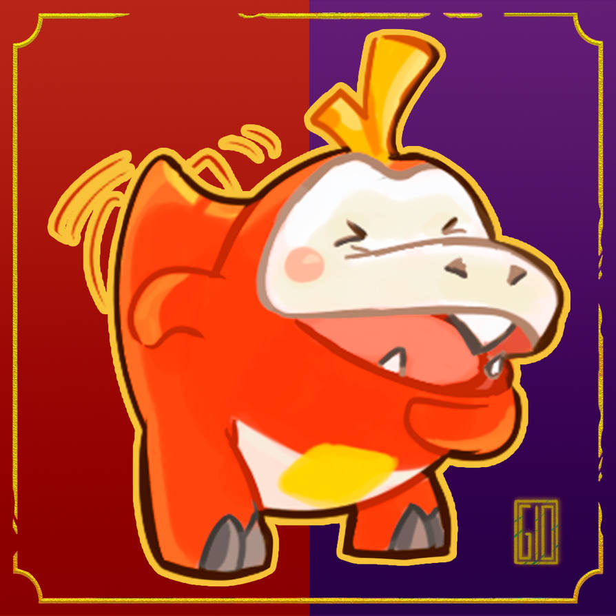 Fuecoco by Gio-Medine on DeviantArt