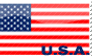 'USA Flag' Stamp