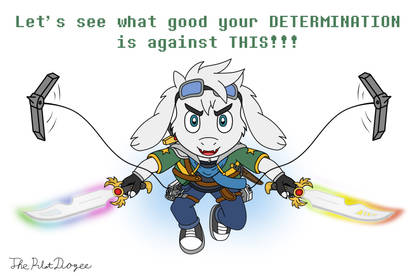 Asriel Flies Now v2 - Undertale