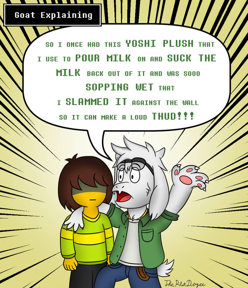 Delta Rune Goat Goat Explaining - Undertale x Deltarune by ThePilotDogee on DeviantArt