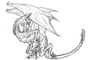 Dragon Sketch 1