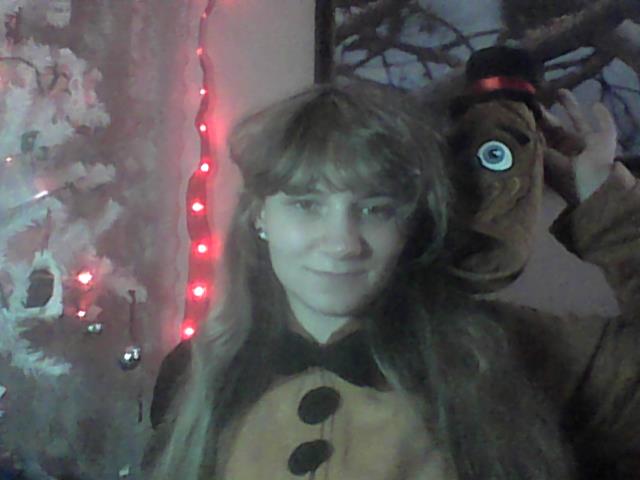 I stuffed myself in a Freddy Suit!