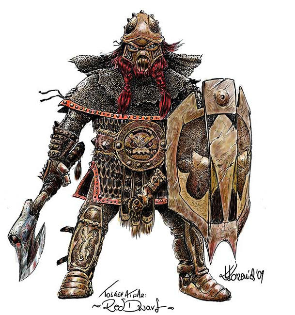 Tolkien - Dwarf by Rzenio on DeviantArt