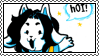 undertale stamp - temmie by hypsistamps