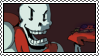 undertale stamp - papyrus